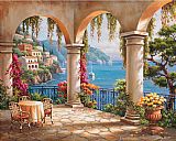 Sung Kim Terrace Arch II painting